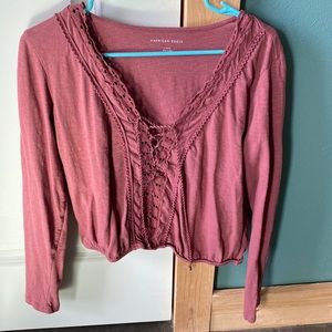 AE Crop Top long sleeve